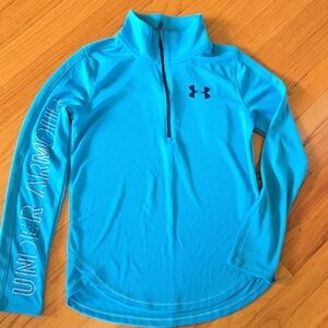 Under Armour Teal Quarter-Zip Pullover
